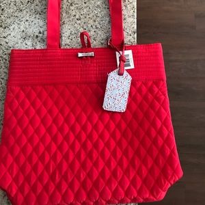 NWT Vera Bradley red tote